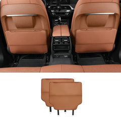 Leather Seat Back Anti-Kick Mat For VW ID.3 - Evooor
