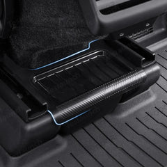 Multi-Functional Rear Flip-Top Trash & Storage Bin for Tesla Model Y Juniper 2025+