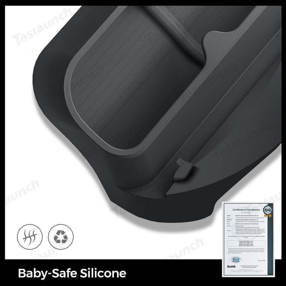 Multi-Function Steering Wheel Phone Mount & Glasses Holder for Tesla Model Y Juniper 2025+ - Evooor