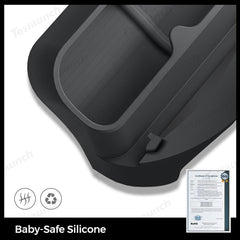 Multi-Function Steering Wheel Phone Mount & Glasses Holder for Tesla Model Y Juniper 2025+ - Evooor