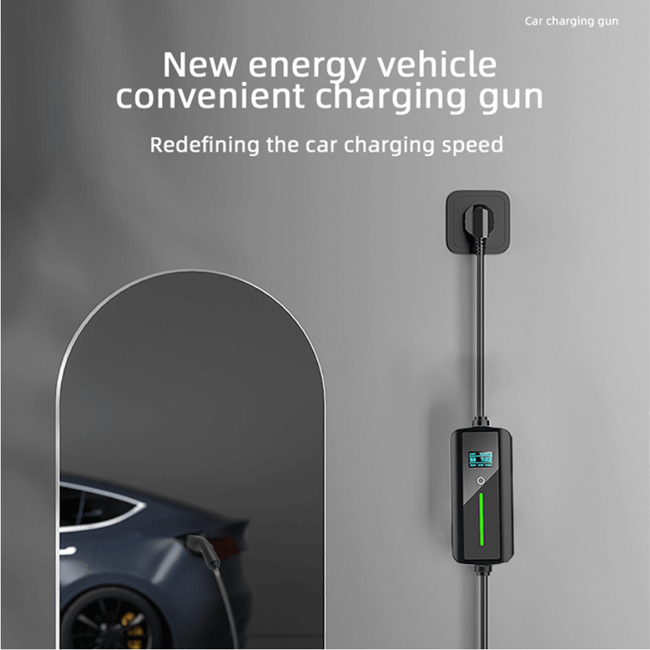 High-Power Type 2 Portable Electric Vehicle Charging Station - Evooor