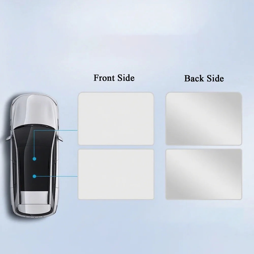 Chamois Leather/Woven Fabric Sunroof Sunshade For VW ID.4 2025 - Evooor