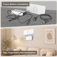 Starlink Gen 3 Wall Mount Kit with Router and Power Supply for Secure Installation - Evooor