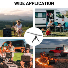 Adjustable 1/4 Inch Nut Bracket Mount for Starlink Mini Satellite Dish Installation - Evooor