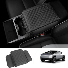 Leather Center Armrest Cover for Cybertruck - Evooor