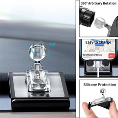 Model 3/Y Felixble Phone Mount Holder, Compatible with 4.7-6.7inch Phone, 360° Rotating Head For Tesla(2017-2023) - Evooor