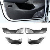 Enhanced Tesla Model 3 Door Inner Trim Cover - Carbon Fiber Pattern, ABS Material - 2021-2023 Model Compatibility - Evooor