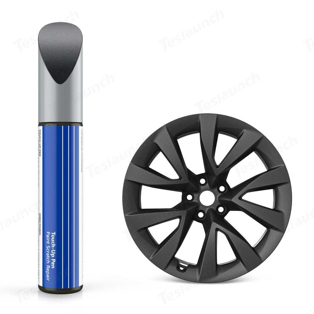 Wheel Rims Touch Up Paint for Tesla Model X- DIY Curb Rash Repair with Color-matched Touch Up Paint - Evooor