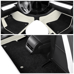 Double Layer With Blanket Floor Mat for Tesla Model Y Accessories (2020-2023) - Evooor