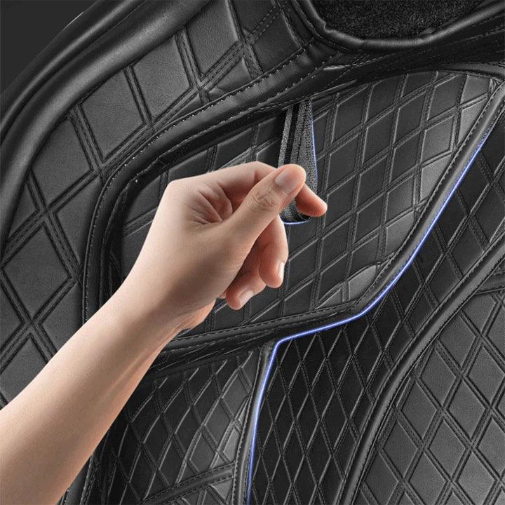 Highland Premium Leather Frunk and Trunk Mat for Tesla Model 3 - Full Coverage Protection - Evooor