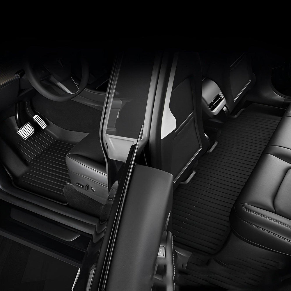 Tesla Model Y All-Weather Floor Mats Full Set Trunk Mat Cargo Mat Frunk Cargo Liner (2020-2023) - Evooor