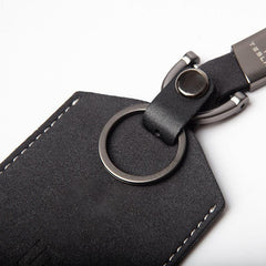 Model 3/Y Premium Leather Key Card Holder For Tesla (2017-2024) - Evooor