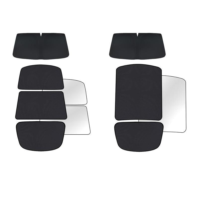 Model S Panoramic Sunshades Openable Sunroofs Sun Visor Accessories For Tesla(2015-2023) - Evooor