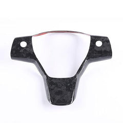 Premium Carbon Fiber Steering Wheel Cover for Tesla Model 3/Y - Deluxe Automotive Accessory for 2017-2023 Models - Evooor