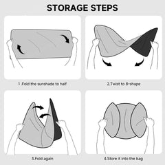 Split Nano Ice Crystal Glass Roof Sunshade for Tesla Model Y Juniper 2025+ - Evooor