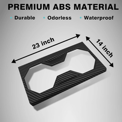 Center Console Cup Holder Frame Trim Cover for Cybertruck - Evooor
