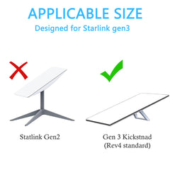 Starlink Dish Pole Mount Adapter Kit - Securely Attach Gen3 Satellite Dish - Evooor