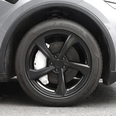 Set of 4 Red Brake Caliper Covers for Tesla Model Y - Enhanced Style for 2025+ Models - Evooor