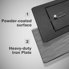 Center Console Anti-Theft Safe Lockbox for Cybertruck - Evooor