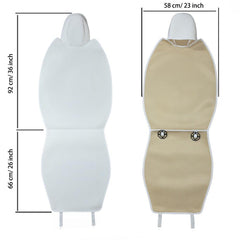 Premium Airflow Front Seat Protector for Tesla Model 3/Y - Enhance Comfort and Style - Evooor