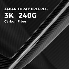 Tesla Model Y Juniper 2025+ Genuine Carbon Fiber Wireless Charging Pad Cover - Evooor