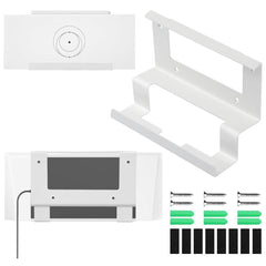 Metal Router and Power Supply Wall Mount Bracket Kit for Starlink Gen 3: Complete Accessory Set for Easy Installation - Evooor