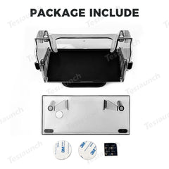 Under Central Control Screen Hidden Storage Box with Tray for Tesla Model Y Juniper 2025+ - Evooor