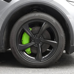 Set of 4 Red Brake Caliper Covers for Tesla Model Y - Enhanced Style for 2025+ Models - Evooor