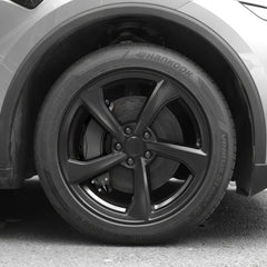 Set of 4 Red Brake Caliper Covers for Tesla Model Y - Enhanced Style for 2025+ Models - Evooor