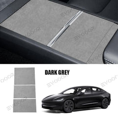 2024 Model 3 Highland Alcantara Center Console Cover For Tesla - Evooor