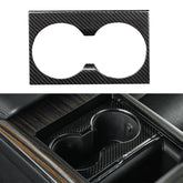 Carbon Fiber Cup Holder Cover for Tesla Model S/X - Premium Console Accessory for 2022 and Beyond - Evooor
