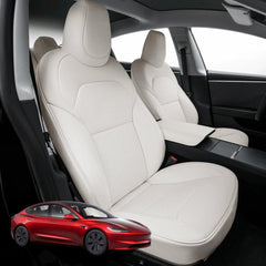 Luxury Highland Seat Cover for 2024+ Tesla Model 3 - Complete Protection and Style! - Evooor