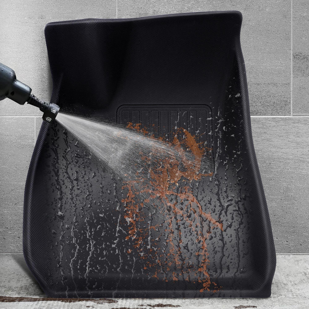 Tesla All Weather XPE Interior Floor Mats Cargo Liners Set for 2022-2024 Model S - Evooor