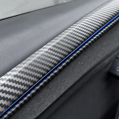 Luxury Juniper 2025+ Tesla Model Y Interior Door Panel Trim Cover Set - 4 Pieces, ABS Material - Evooor
