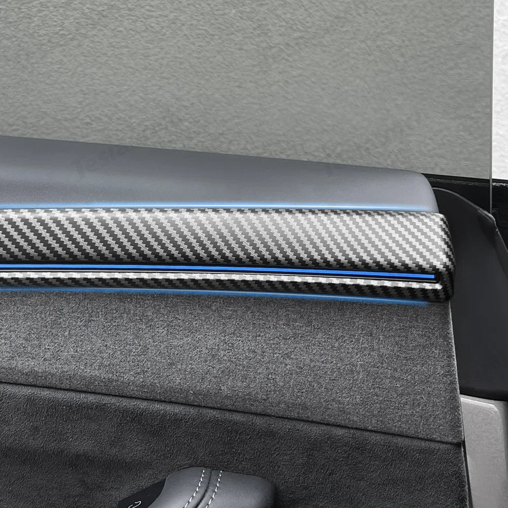 Luxury Juniper 2025+ Tesla Model Y Interior Door Panel Trim Cover Set - 4 Pieces, ABS Material - Evooor