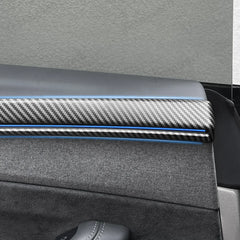 Luxury Juniper 2025+ Tesla Model Y Interior Door Panel Trim Cover Set - 4 Pieces, ABS Material - Evooor
