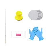 Tesla Car Curb Rash Remove Tool Kit (Use With Touch-up Paint) - Evooor