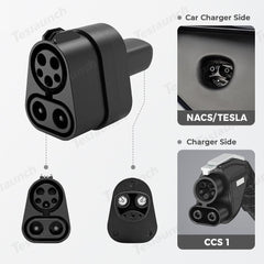 Tesla Model 3/Y/S/X CCS1 to Tesla Charger Adapter for Fast Charging - Evooor