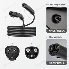 High-Quality Tesla Electric Vehicle Charging Cable with Extension Length - Evooor