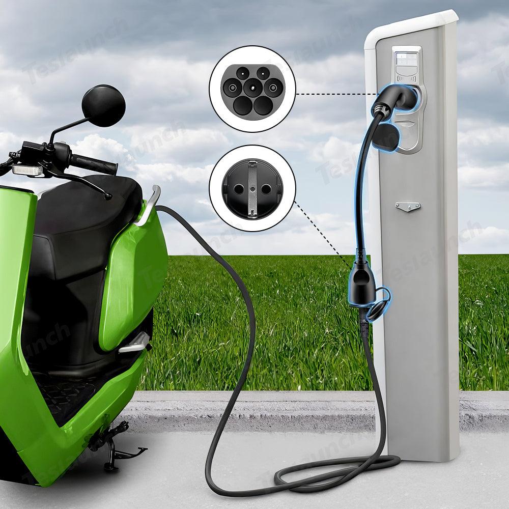 Universal Type 2 EV Charging Cable with Schuko Plug - Evooor