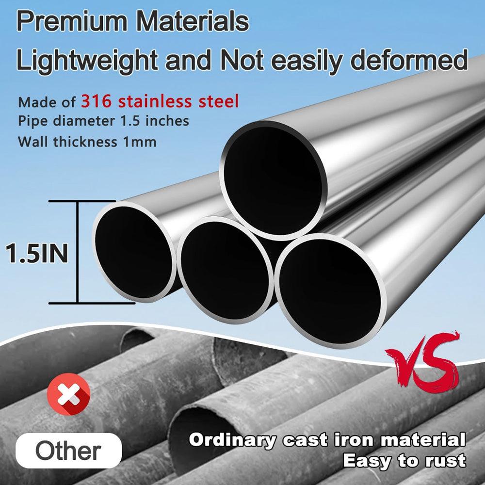 7FT Ground Pole RV Mount Kit with Adapter for Starlink Gen 2 Dish - Evooor