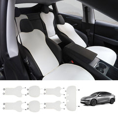 Ice Silk Breathable Air Mesh Seat Cushion for Tesla Model Y Juniper 2025+ - Evooor