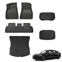 2024 Tesla Model 3 Highland All Weather Floor Mats - Evooor