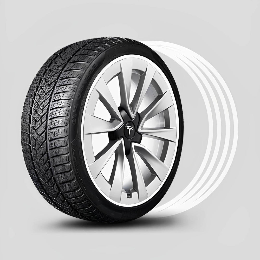 Model Y/3/S/X Wheel Rim Protectors Guard Alloy Wheel from Curb Rash (Set of 4 Rim Protectors) for Tesla(2012-2023) - Evooor