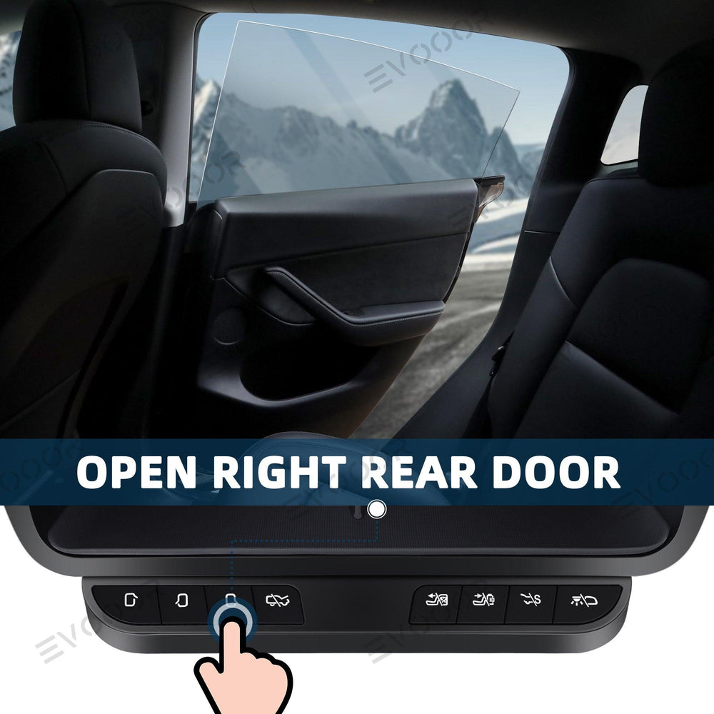 Model 3/Y Storage Box Intelligent Control Physical Buttons For Tesla - Evooor