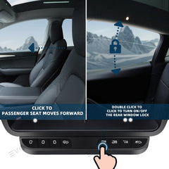 Model 3/Y Storage Box Intelligent Control Physical Buttons For Tesla - Evooor