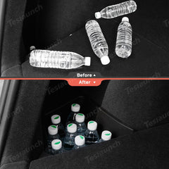 TPE Rear Trunk Side Storage Box for Tesla Model Y Juniper 2025+ (2 Pcs) - Evooor