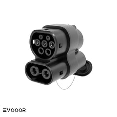 CCS1/Type 1 to CCS2/Type 2 Adapter EV Fast Charging Adapter (AC+DC)