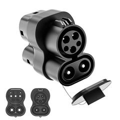CCS1/Type 1 to CCS2/Type 2 Adapter EV Fast Charging Adapter (AC+DC)