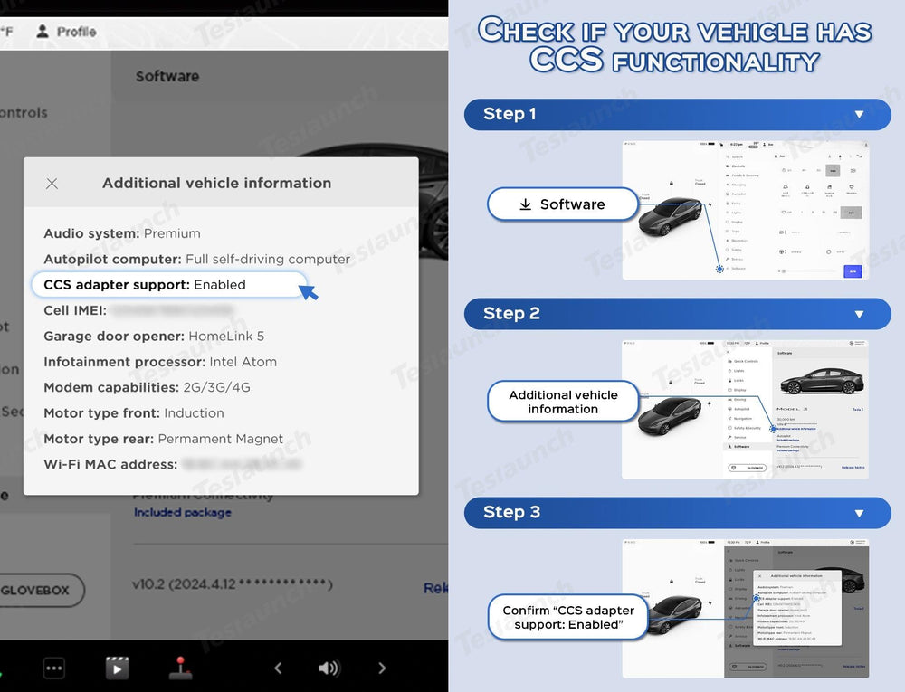 Tesla All-In-One V2L Smart Charger for Model 3/Y/S/X - Compatible in North America - Evooor